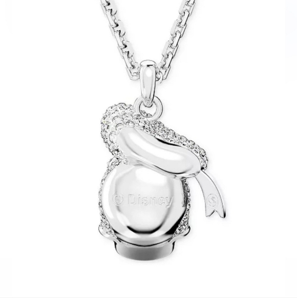 🩶🔹️SWAROVSKI 🔹️- Donald Duck Pendant Necklace New In Box - Picture 4 of 5
